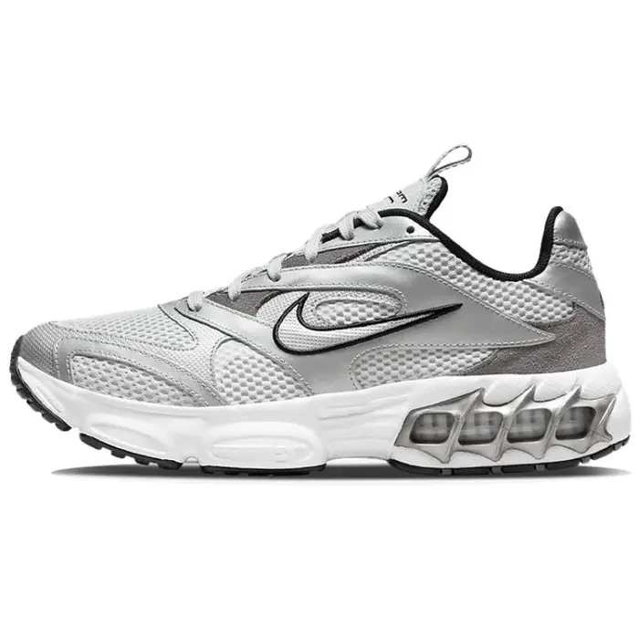 Sneakers da donna Nike Zoom Air Fire Photon Dust Bianco Grigio Fumo Argento Metallizzato casual DR7852-001 37 5