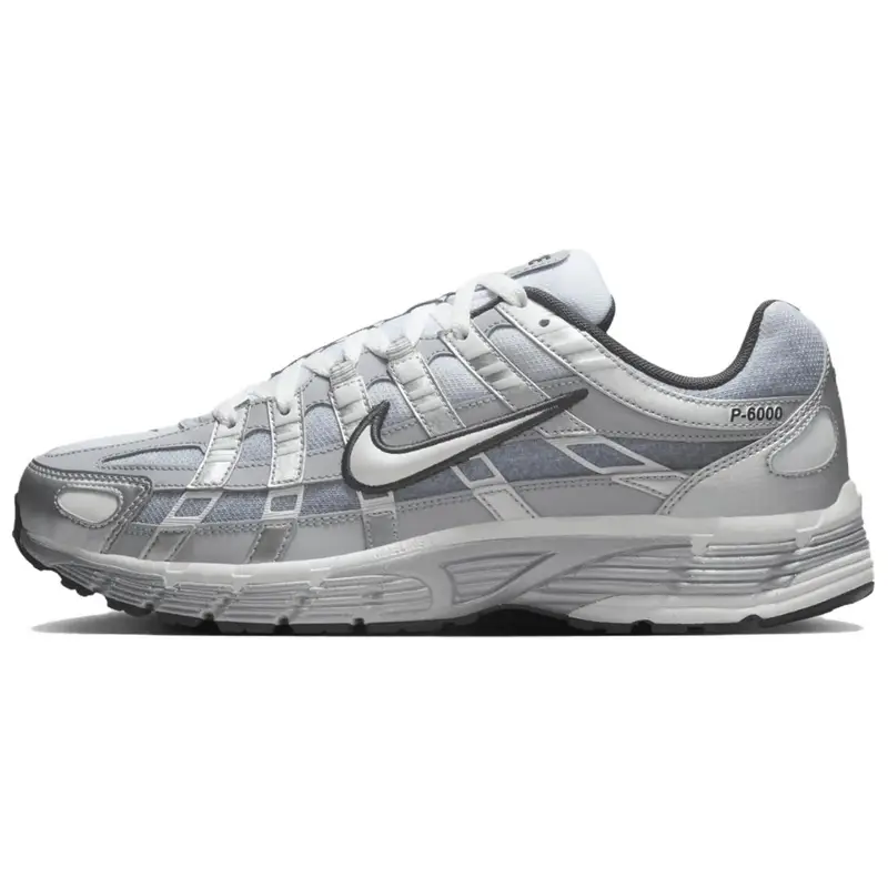 Nike Sneakers da uomo P-6000 Argento Metallizzato Grigio Lupo Bianco Summit IH4465-095 47 5