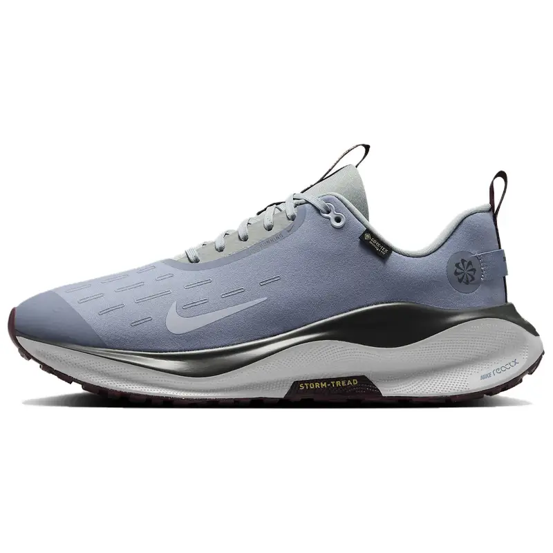 Nike Sneakers da uomo ReactX Infinity Run 4 GORE-TEX Ardesia Cenere Blu Chiaro-Pietra Pomice Grigio Fumo Scuro HQ0265-400