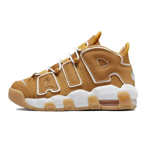 Nike Sneakers Air More Uptempo GS Wheat Bambino Marrone Polline Gomma-Marrone-Chiaro DQ4713-700