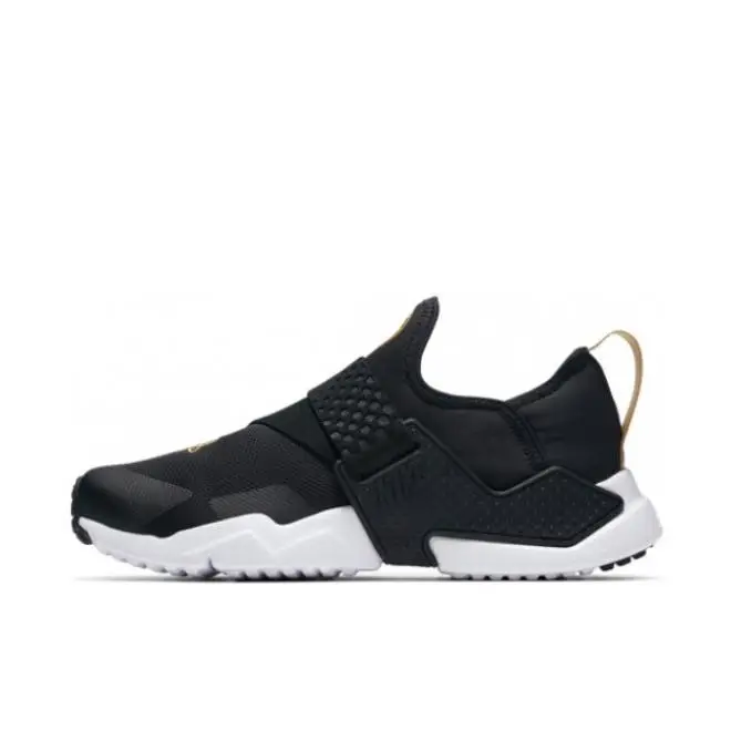 Nike Sneakers Huarache Extreme GS per Bambini Nero Nero-Oro Metallizzato AQ0575-007 38 5
