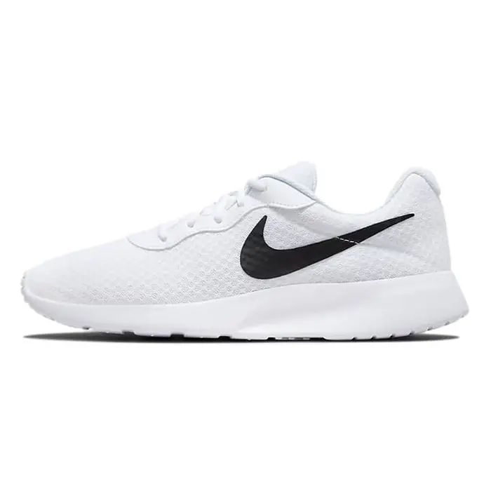 Sneakers Nike Tanjun Bianche Nere Uomo Barely-Volt DJ6258-100 42 5