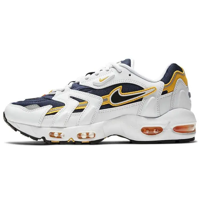 Sneakers Unisex Nike Air Max 96 2 Goldenrod Bianco Nero Blu Mezzanotte CZ1921-100 39