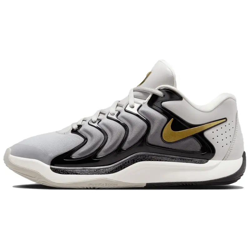 Nike Sneakers Unisex KD 17 EP Light Iron Ore Oro Metallizzato Grigio FJ9488-003