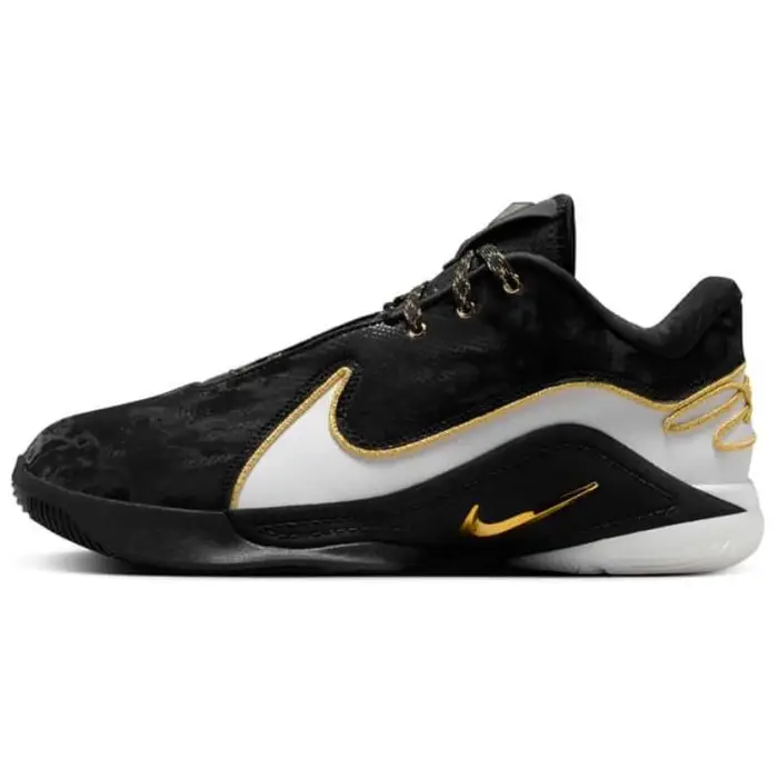 Sneakers Unisex Nike LeBron 22 Mogul Bianco Nero Oro Metallizzato HV8454-100 39