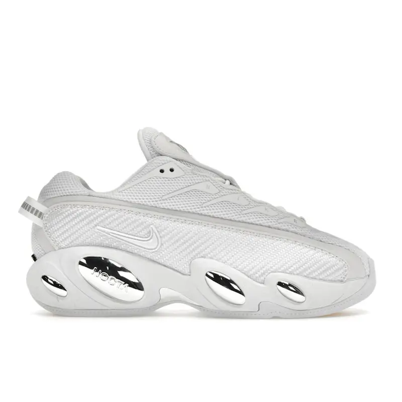 Nike Sneakers Unisex NOCTA x Glide Triple White Cromo Oro Università DM0879-100