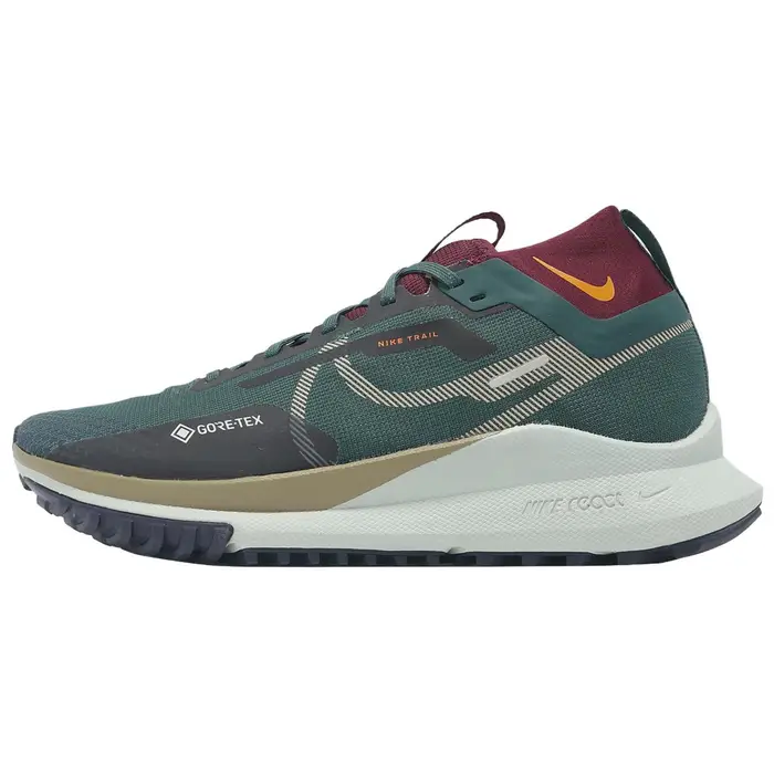 Nike Sneakers Unisex React Pegasus Trail 4 GTX V2 Deep Jungle Khaki Night Maroon Verde Khaki-Night-Maroon HM9728-300