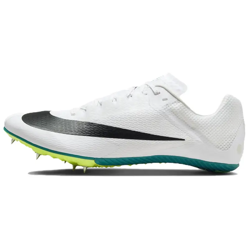 Nike Sneakers Unisex Zoom Rival Sprint Bianco Abete Brillante Nero Verde Vapore FZ9663-102 38 5