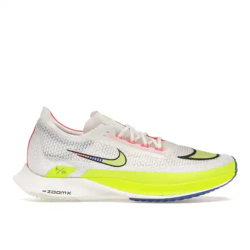 Nike Sneakers Unisex ZoomX Streakfly Premium Bianco Blu Racer Volt Nero Giallo Fluorescente Rosso Brillante DX1626-100 40 5