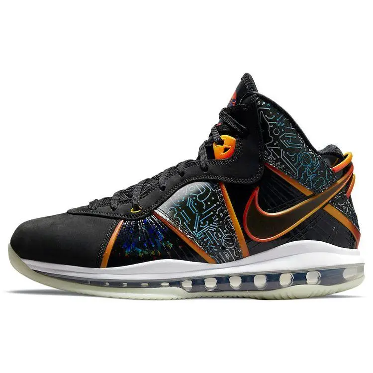 Nike Space Jam x LeBron 8 A New Legacy Scarpe da Ginnastica da Uomo Nero Multicolore DB1732-001 44 5