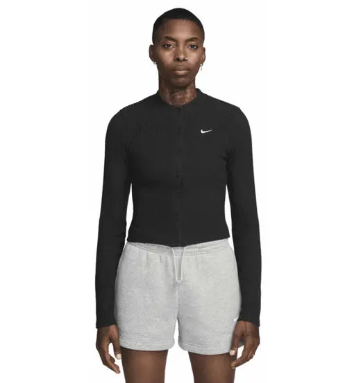 Nike Maglia maniche lunghe donna nera