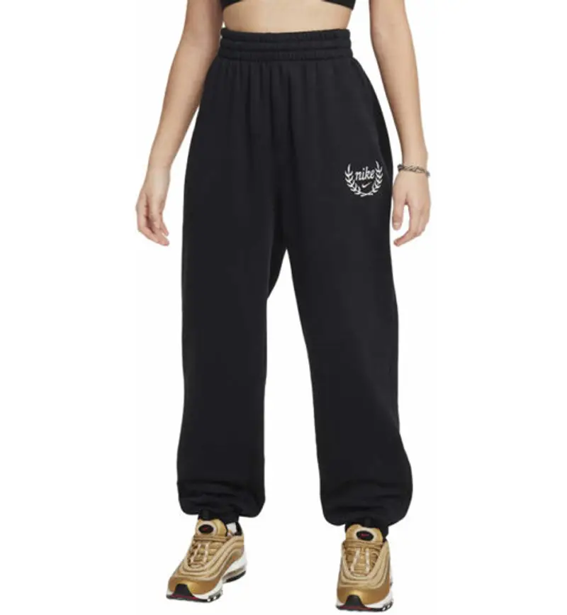Nike Sportswear Club Fleece Jr - pantaloni fitness - bambina Black