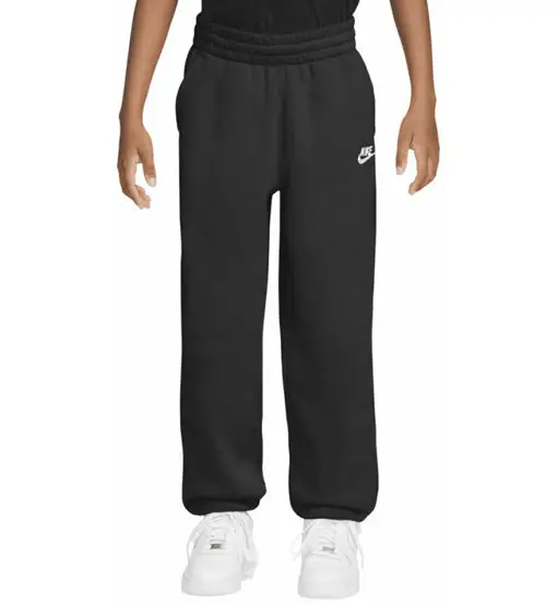 Sportswear Club Fleece Jr - pantaloni fitness - ragazzo Black