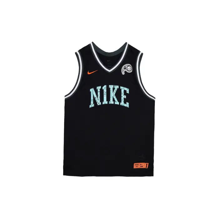 SS23 Serie Basket DNA CHBL Logo a Lettere Scollo a V Senza Maniche Asciugatura Rapida Gilet Uomo Top Nero HF6136-010 L