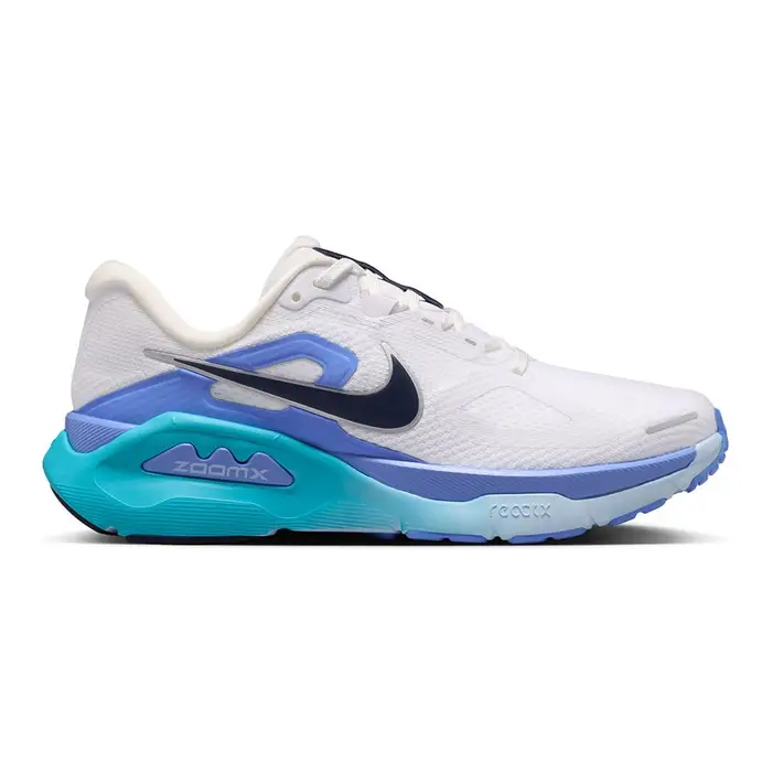 Nike Structure Plus Bianco Midnight Navy Blu Pul - Scarpe Running Donna EUR / US