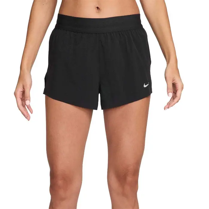 Swift Breathe Pantaloncini Running Novelty Nero Reflective Silv Donna