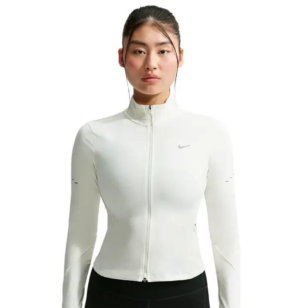 Nike Swift Dri-fit Full-zip Running Jacket Donna - Giacche Bianco - di cotone White