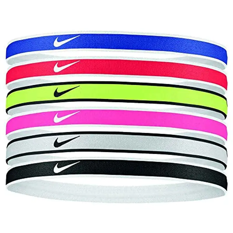 Nike Fasce Capelli Donna, 6 pezzi
