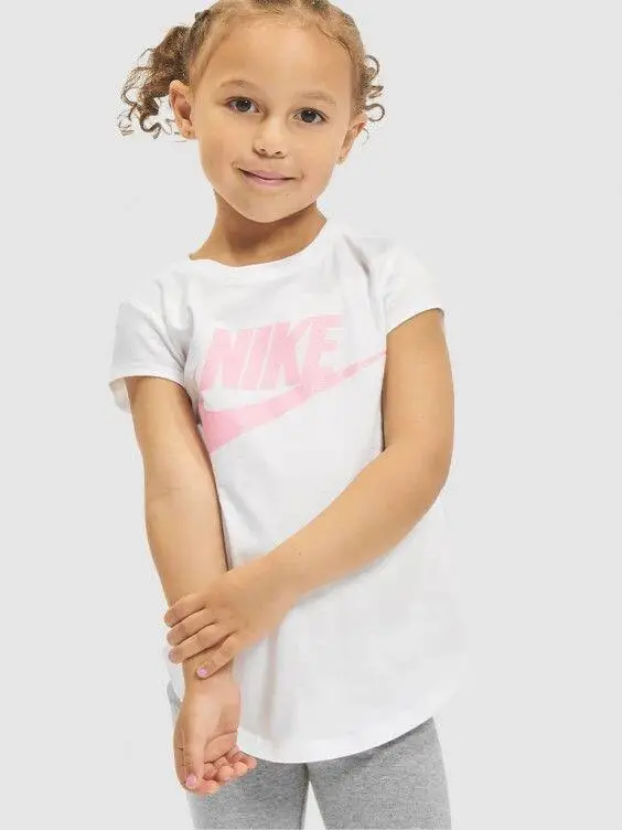 Nike T-shirt bambino bianco