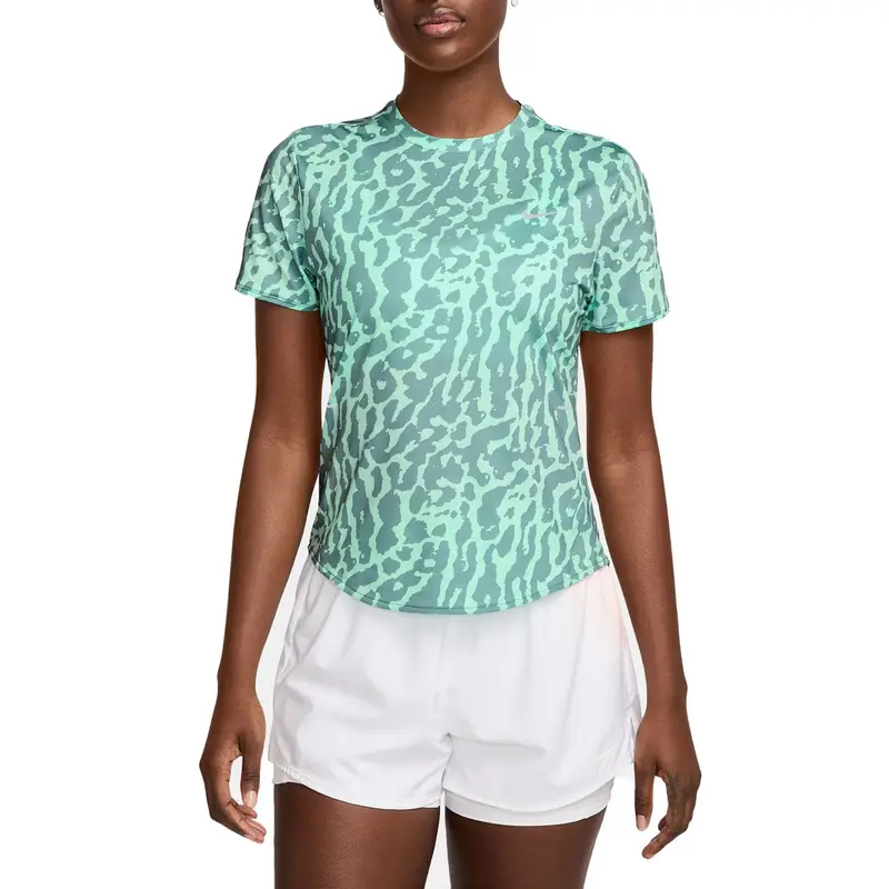 Nike T-shirt Donna Verde 3498602