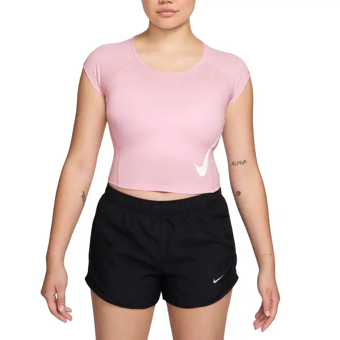Nike T-SHIRT DRI-FIT TEMPO SWOOSH RUN DONNA