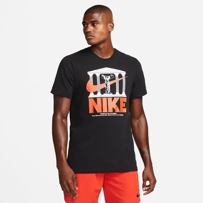 Nike T-shirt Uomo Nero 2921003