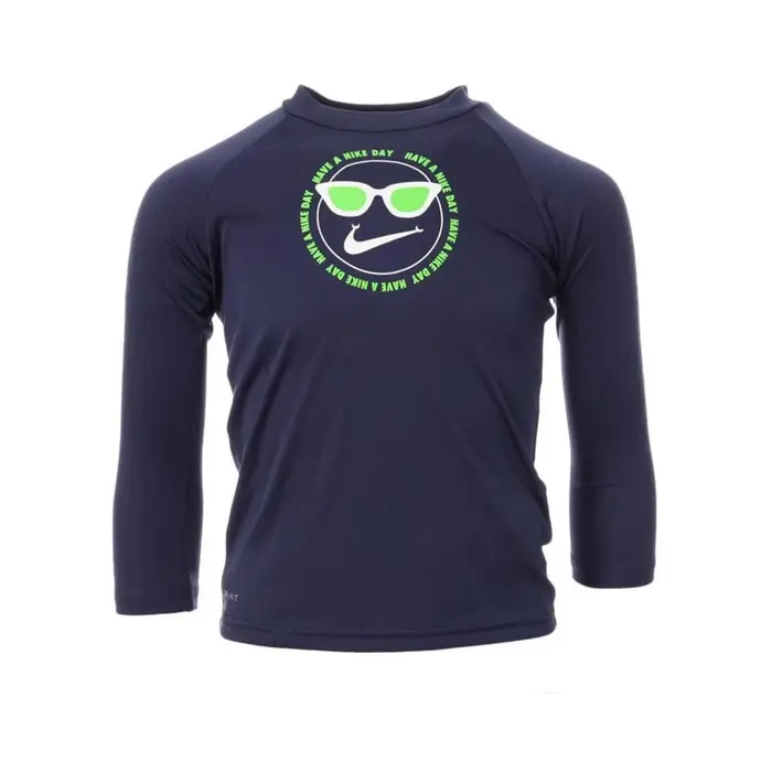T-shirts a maniche lunghe Nike Sleeve Hydrogua Blu