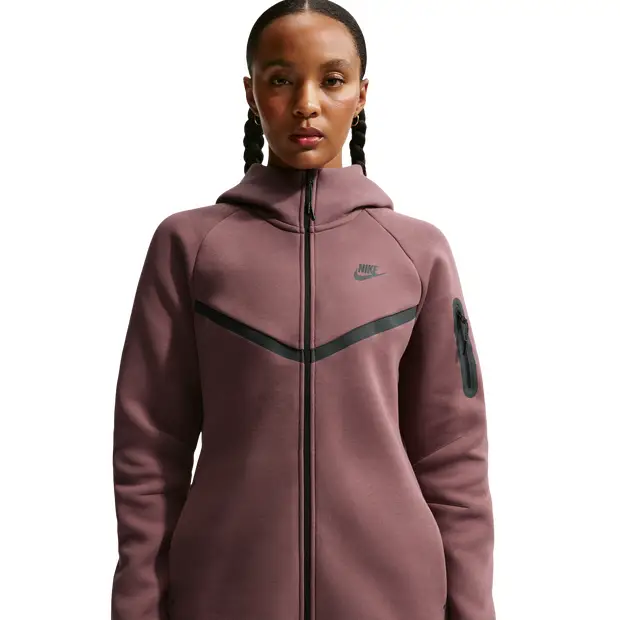 Nike Felpe Donna Porpora 4288868
