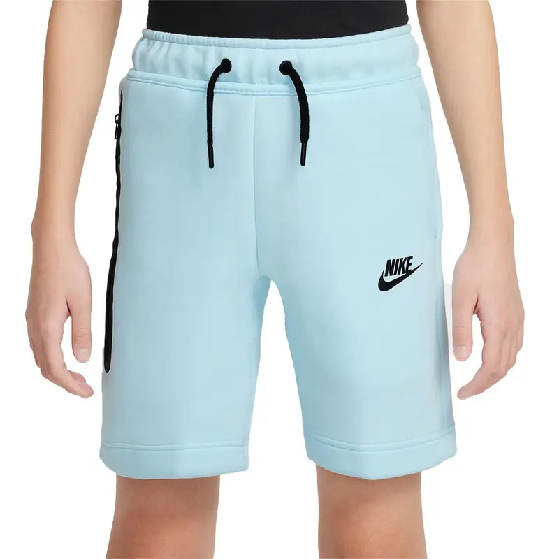 Nike Tech Fleece Shorts Sportivi Azzurro Bambino S - Ragazzo