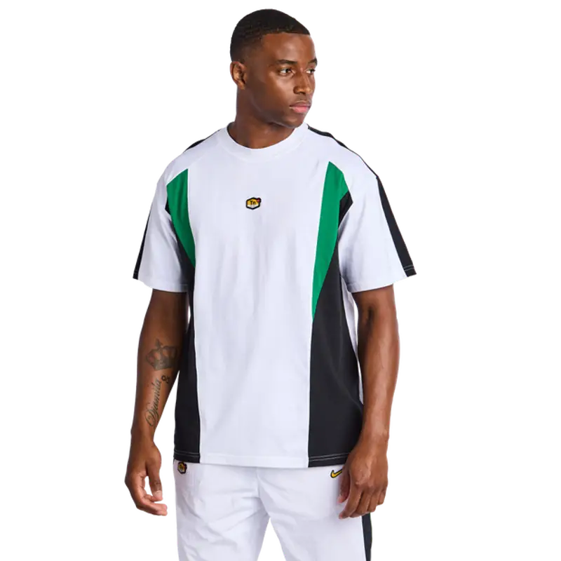 Nike Tuned male Magliette - Bianco - Jersey di cotone - Foot Locker