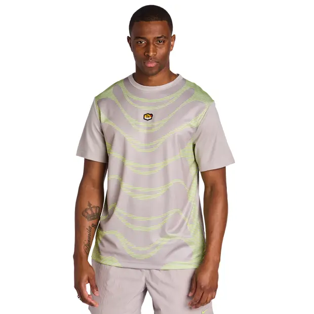 Nike Tuned Uomo - Magliette Grigio Grey