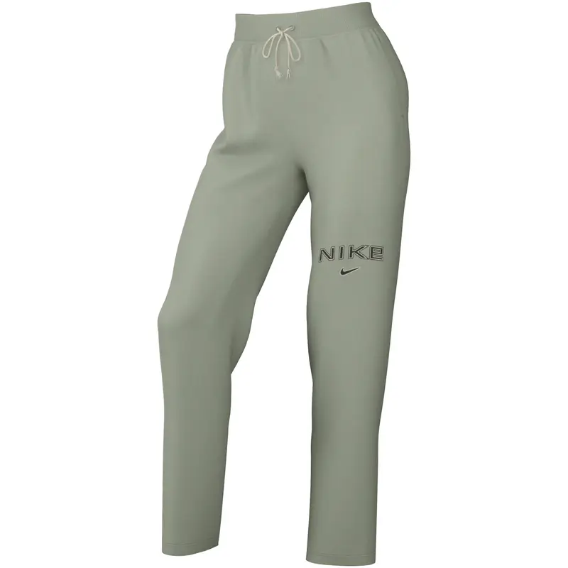 Nike Tuta da jogging a vita alta a gamba larga da donna Phoenix Fleece Vert