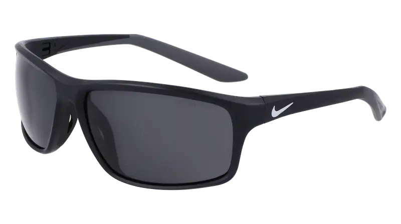 Nike Unisex ADRENALINE 22 DV2372 010 Occhiali da sole Bio-iniettato Nero Grigio Squadrata Normale Fotocromatiche
