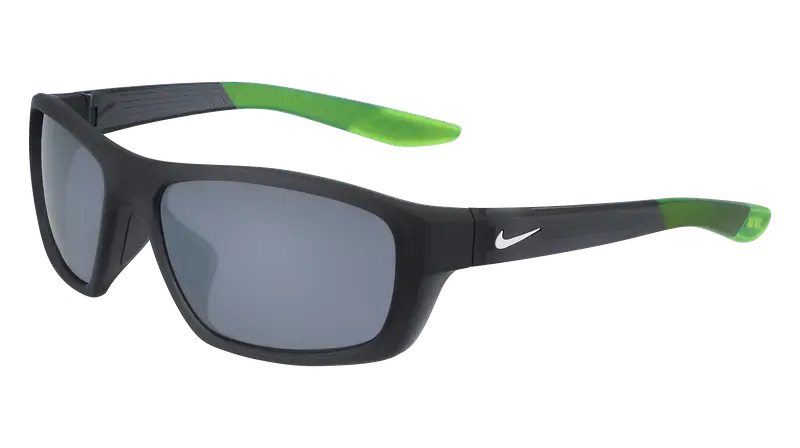 Nike Unisex BRAZEN BOOST FJ1975 21 Occhiali da sole Plastica Grigio opaco Squadrata Normale