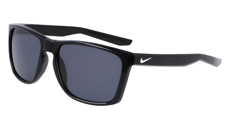 Nike Unisex FORTUNE FD1692 010 Occhiali da sole Bio-iniettato Nero Fumo Squadrata Normale Fotocromatiche