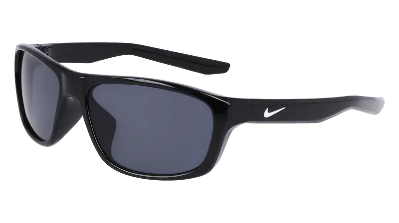 Nike Unisex LYNK FD1806 010 Occhiali da sole Bio-iniettato Nero Fumo Squadrata Normale Fotocromatiche