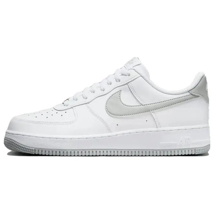 Uomo Air Force 1 07 Bianco Grigio Fumo Chiaro Scarpe da Ginnastica Uomo FJ4146-100 42