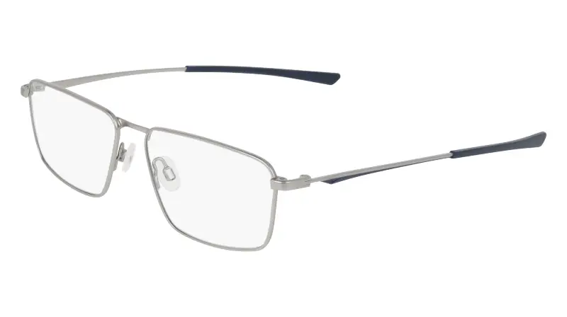 Nike Uomo 4319 045 Montature da vista Metallo Argento Squadrata Normale