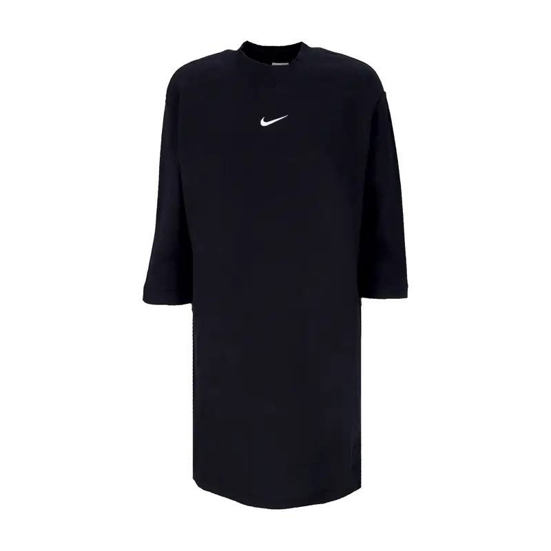 Nike Vestito Donna Sportswear Phoenix Fleece 3/4 Oversized Sleeve Dress Black/sail