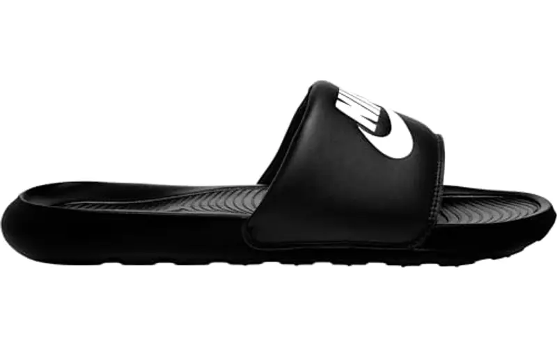 Nike Victori One, Scarpe da spiaggia e piscina Uomo, Nero Black White 002, 44 EU
