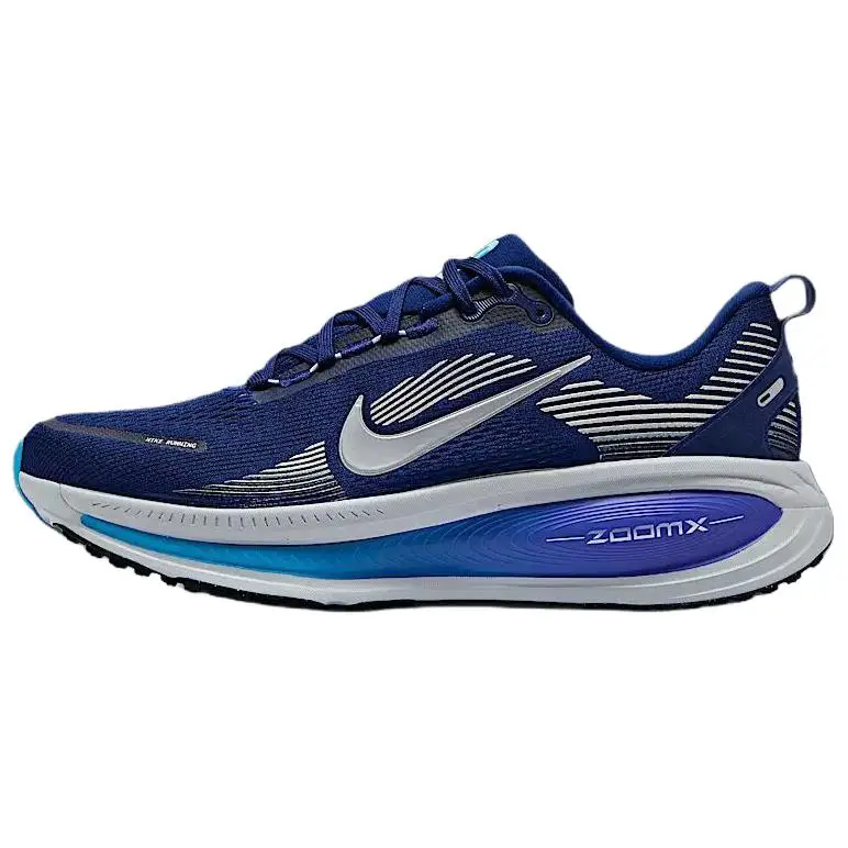 Nike Vomero 18 Blu Vuoto Argento Metallizzato Scarpe da Ginnastica da Uomo Blu-Fulmine Rosso Vivo HM6803-401