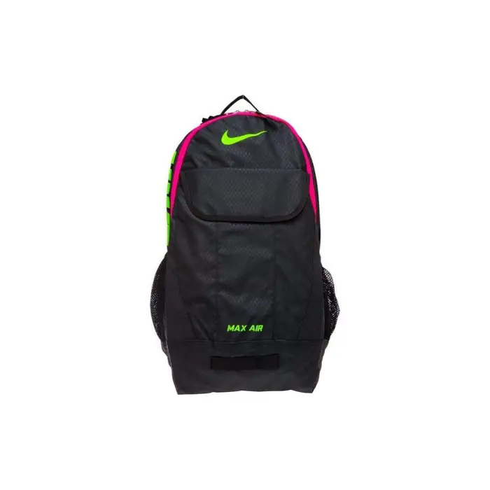 Zaino Nike con Tracolla Regolabile in Poliestere Zaino Unisex Nero BA4899-010 Pure Black