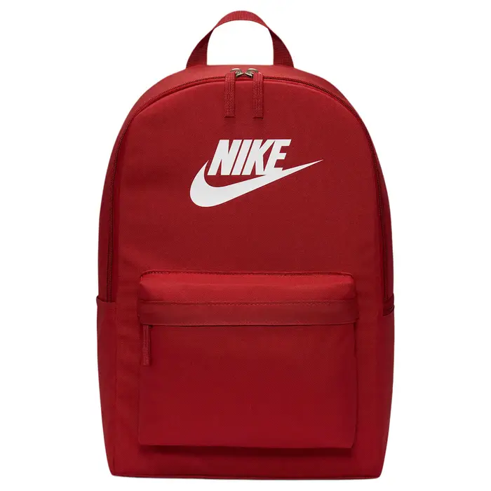 Zaino Nike Heritage in Tessuto Unisex Rosso ONESIZE