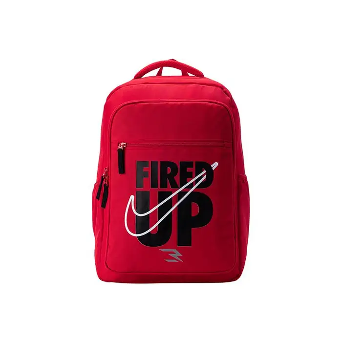 Nike Zaino Sportivo alla Moda 3Brand Series Casual Grande Capacità Poliestere per Laptop Zaino Unisex Furong-Rosso N32513033GS-003 Red