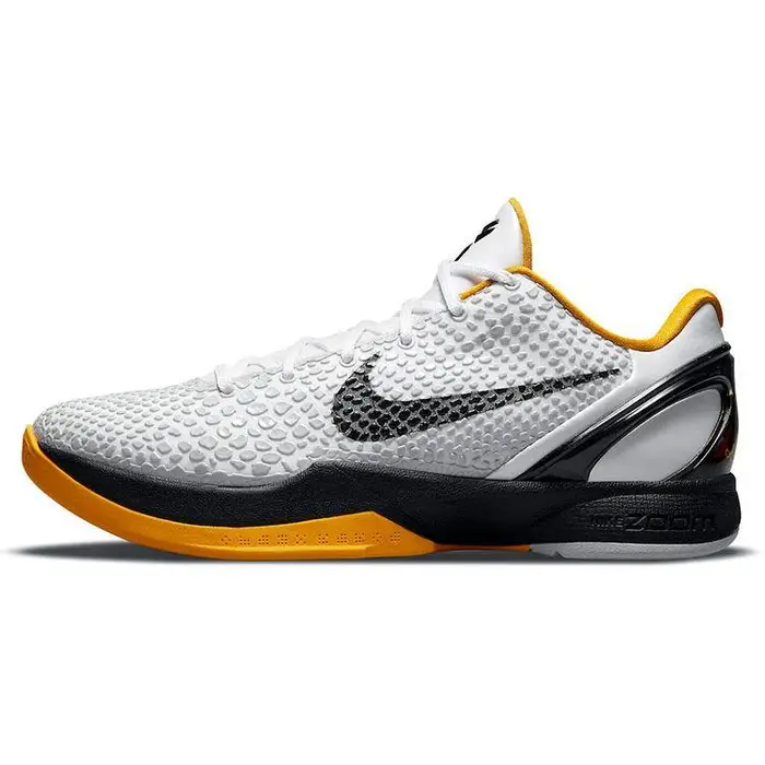 Zoom Kobe 6 Protro Bianco Del Sol 2021 Sneakers Unisex Grigio Neutro Nero CW2190-100 40 5