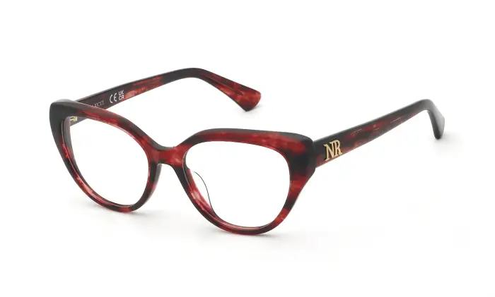 Nina Ricci Donna VNR467 0VC8 Montature da vista Acetato Farfalla