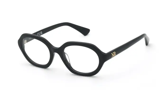 Nina Ricci Donna VNR468 700 Montature da vista Acetato Nero Geometrica