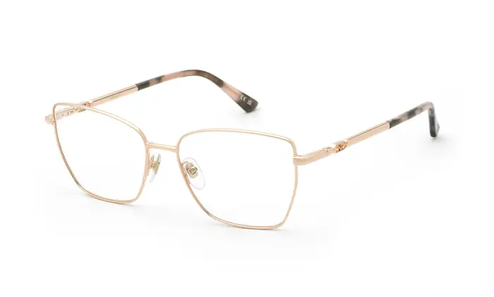 Nina Ricci Donna VNR470 08FC Montature da vista Metallo Oro Geometrica
