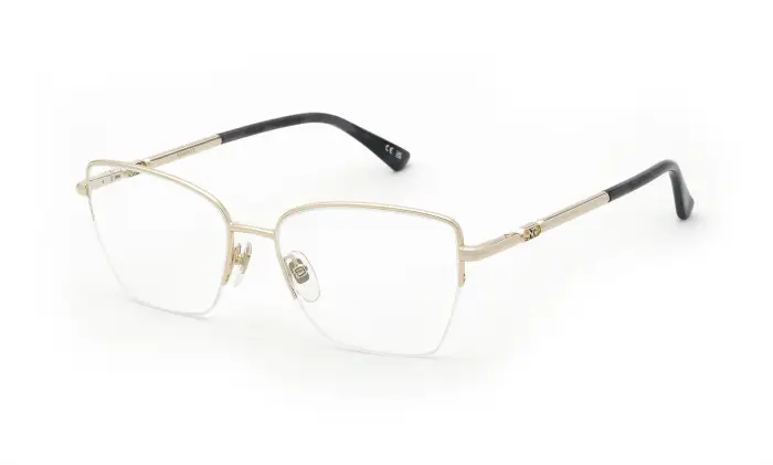 Nina Ricci Donna VNR471 300 Montature da vista Metallo Oro Geometrica