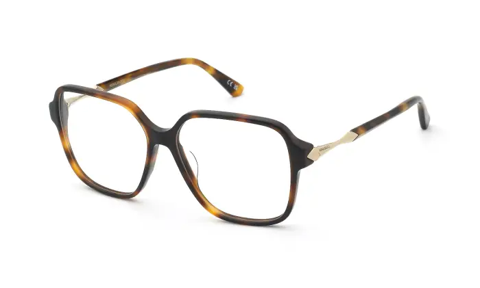Nina Ricci Donna VNR472 752 Montature da vista Acetato Havana Squadrata